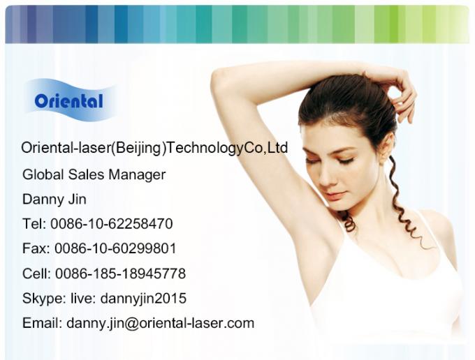 Pink SHR Diode Laser Hair Removal Machine With Cooling System Professional