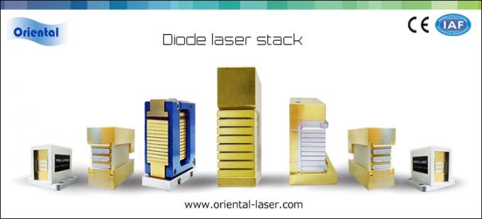 Hair Removel 808nm Palladium Stack Cold Laser Diode Array Customized Installation Size