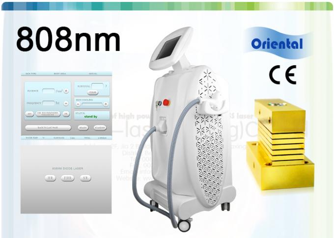 Professional micro channel 808nm diode laser hair removal machine