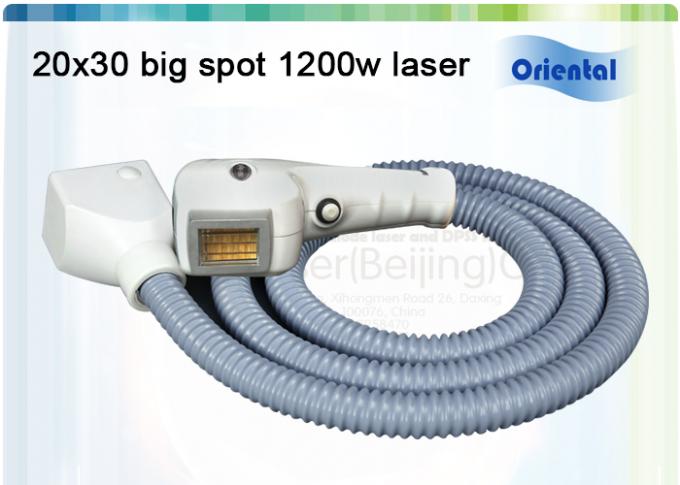Diode Laser Full Body Laser Hair Removal Handle Biggest Spot 20 * 30 mm CE / ISO 9001