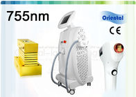 Professional 755nm Alexandrite Laser Hair Removal Machine with 11mm × 11mm / 10mm × 17mm Spot Size for sale