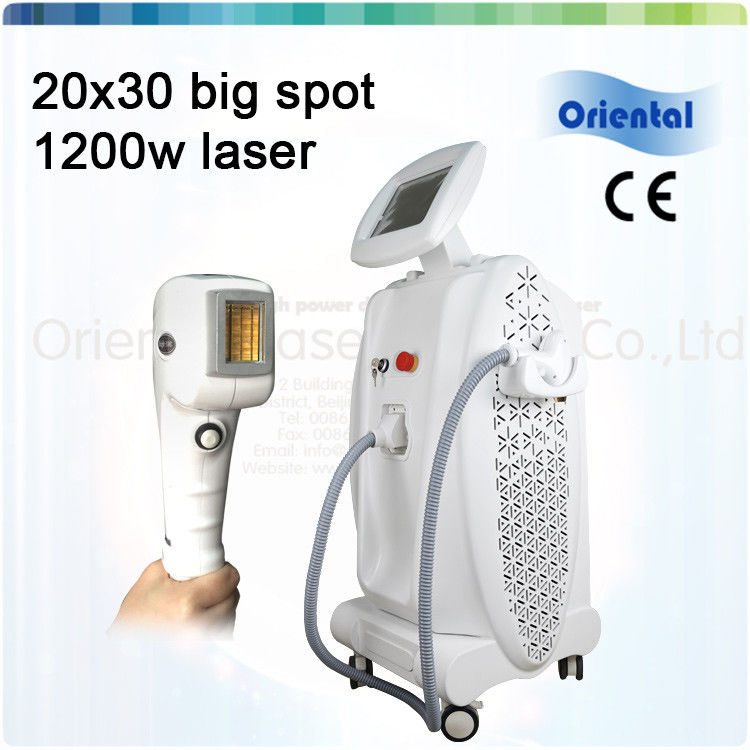 Pulsed Diode Array Permanent Hair Removal Machines Home Use White