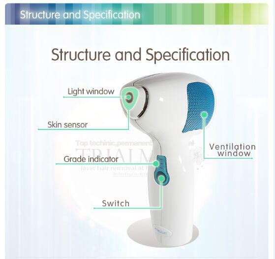 New Tria 4X`s quality /home use diode laser permanent hair removal machines prices favorable