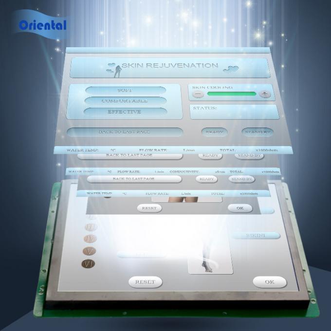 1Hz - 10Hz Permanent Yag Laser Hair Removal Machine Accessories / Handpiece