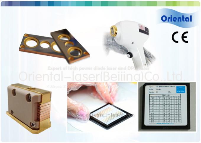 755nm / 1064nm / 808nm Diode Laser Hair Removal Machine For Painless Ice Treatment