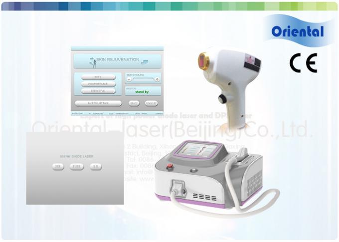 Diode Laser Hair Removal Machine Parts , 808nm Diode Laser Treatment Handle