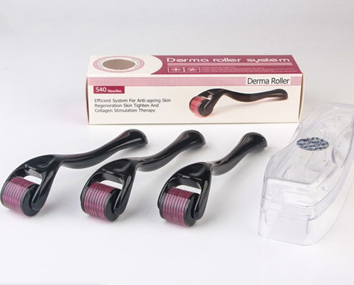 540 600 Microneedling Roller Titanium Derma Roller For Acne Scars